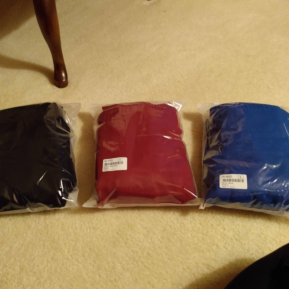 Blue 3-piece Cardigan Set - Picture 3 of 8